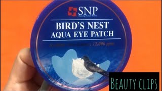 SNP Bird’s Nest Aqua Eye Patch