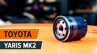 Hoe Oliefilter motor vervangen TOYOTA Avanza II (F65_) - video gratis online
