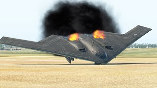 World's Best Pilot Destroys Expensive B-2 Aircraft After Getting Too Drunk | XP11