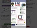 TURNS RATIO // TRANSFORMER #allrounder_electrician #electrician #ratio #shorts #viral #trending