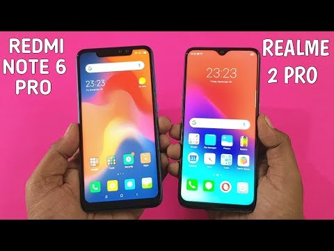 Redmi Note 6 Pro vs Realme 2 Pro Speed Test & Camera Comparison