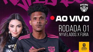 ESTRÉIA KINGS LEAGUE BRAZIL- Nyvelados vs Furia FC💜⚽ Roda...