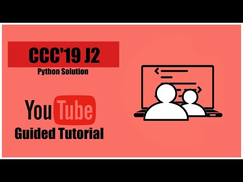 CCC '19 J2 - Time to Decompress (Python Solution)