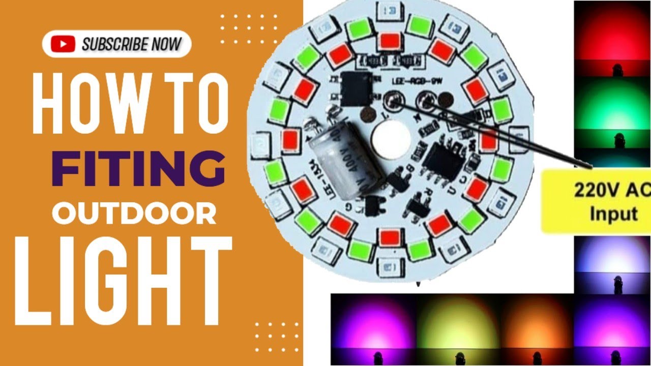 220v AC RGB DOB COLOR CHANGING 