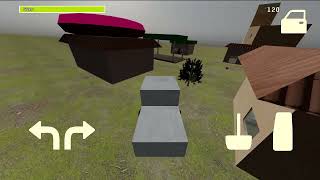 simulator game demo 6 - basic car UI, new buildings and improved materials