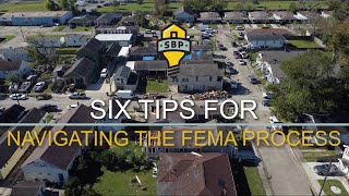 6 Tips for Navigating the FEMA Process