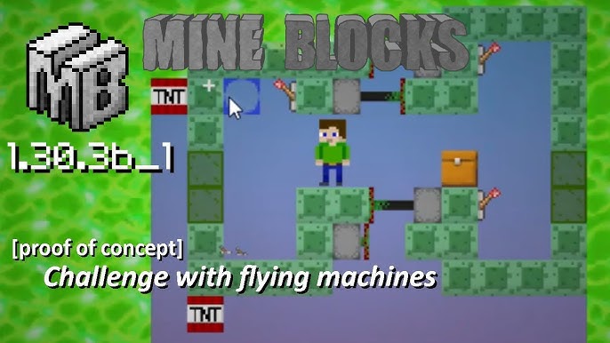 This 2D Minecraft Flash game is BACK! (Mine Blocks 1.30.3b) 