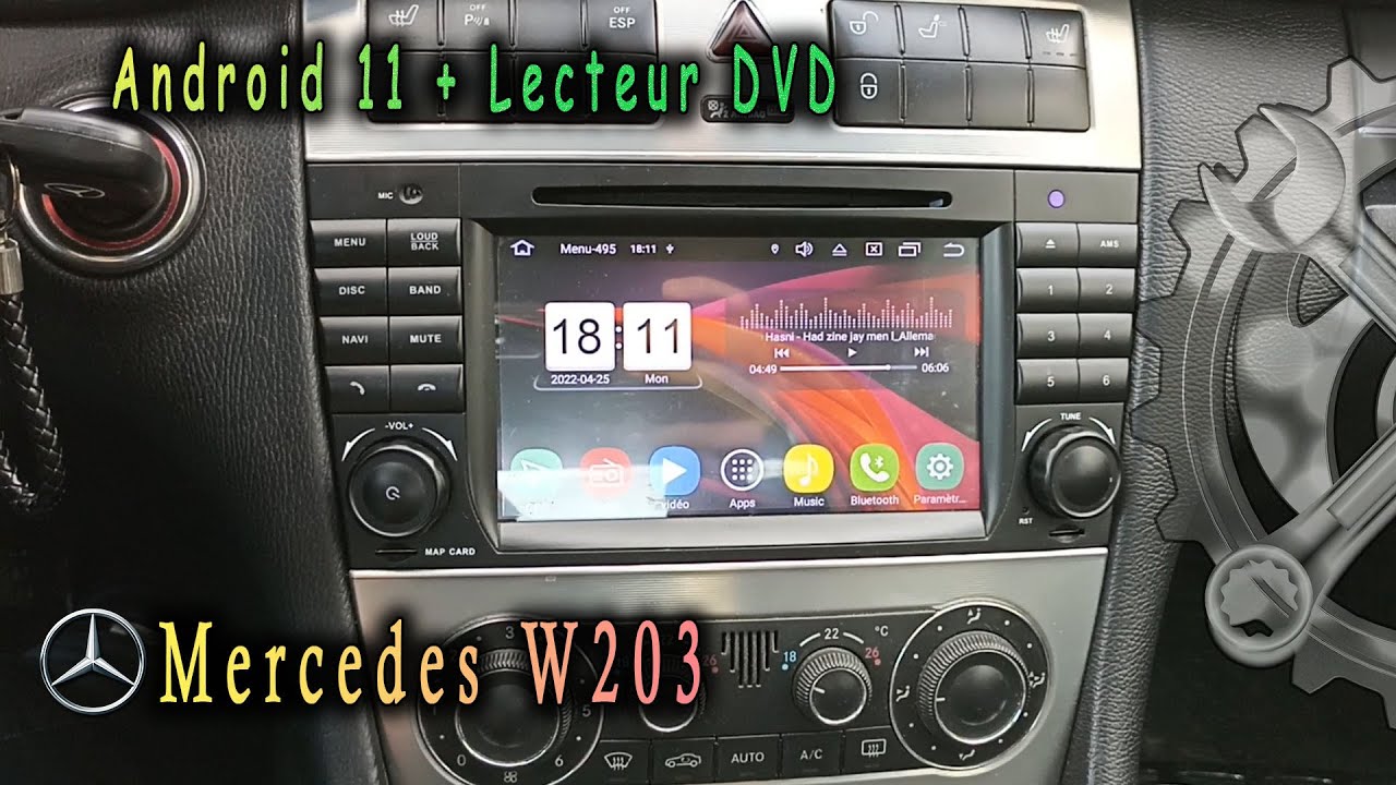 MERCEDES W203  ANDROID 11 HEADUNIT INSTALL GUIDE 