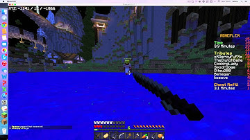 Walking on water in Mineplex Survival Games