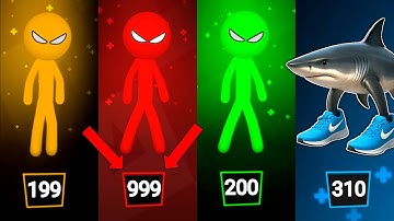 Stickman Party - Tournament Mode 123 4 Players Random - MiniGames Gameplay