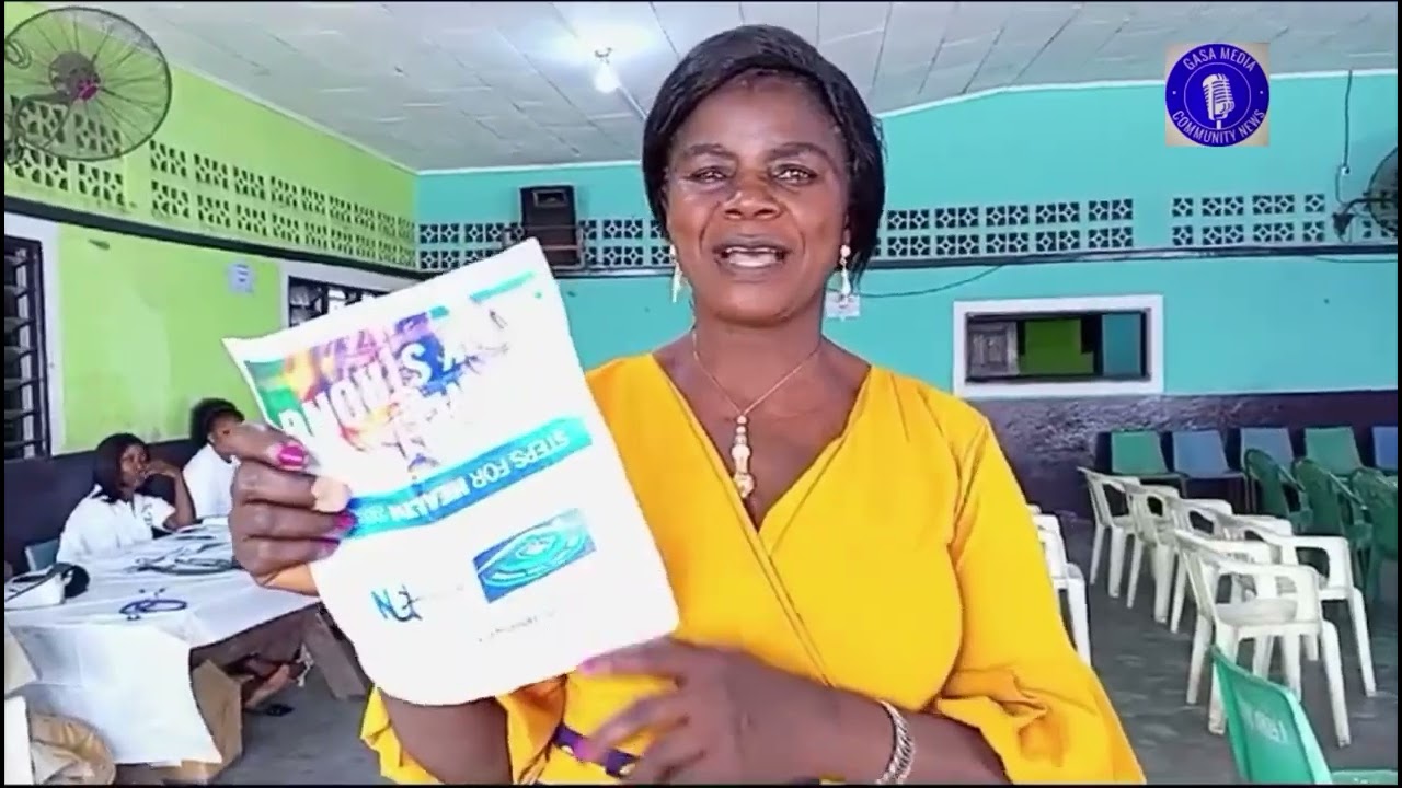 Free Health Screening by NTECKA Inc; to Lebang people resident in Douala Cameroon