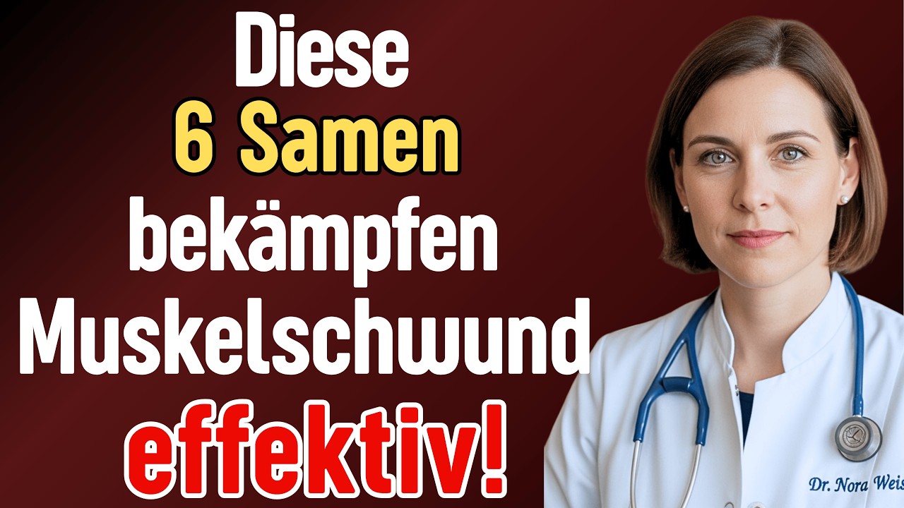 6 Samen stärker als Eier für Muskelaufbau und Krafterhalt ab 60!