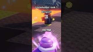 This is how I beat rank 1 Broguin in Penguin Knockout #roblox #knockout #penguin #anklebreakers