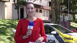 Uma mulher caiuno golpe do falso sorteio em Saudade do...