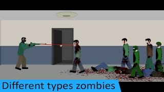 Flat Zombies: Defense. Free Android Gameplay screenshot 2