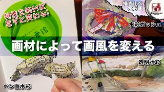 All about watercolor painting] For those who don't change their