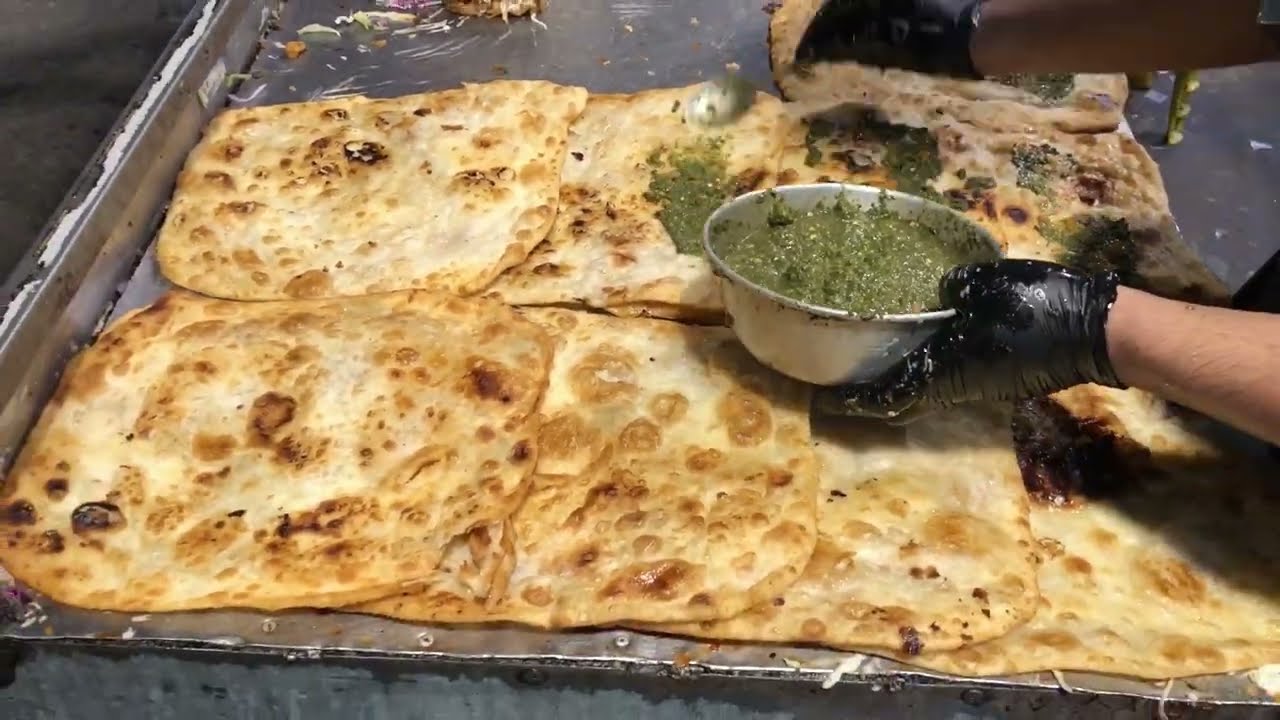 Best Chicken Paratha And Chicken Kebabs Rolls Most Famous In Lahore Pakistan 