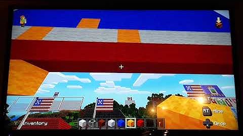 How to build the flag of Cabo Verde on Minecraft