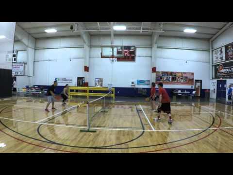 4.5 Mixed Doubles Bronze Medal Match, Game 1 - Lewis/Porter v Brown/Nguyen