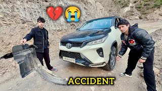 New Car ka Accident Ho gya 💔😭 | Sourav Joshi Vlogs | Happy Hustle | Keshav Kaushal #trending