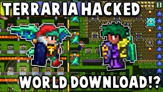 Terraria 1.2.4 Amazing Hacked World Download// AaronC's World (Android/Ios)