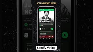Spotify Voting tutorial watch and vote for BTS☺️