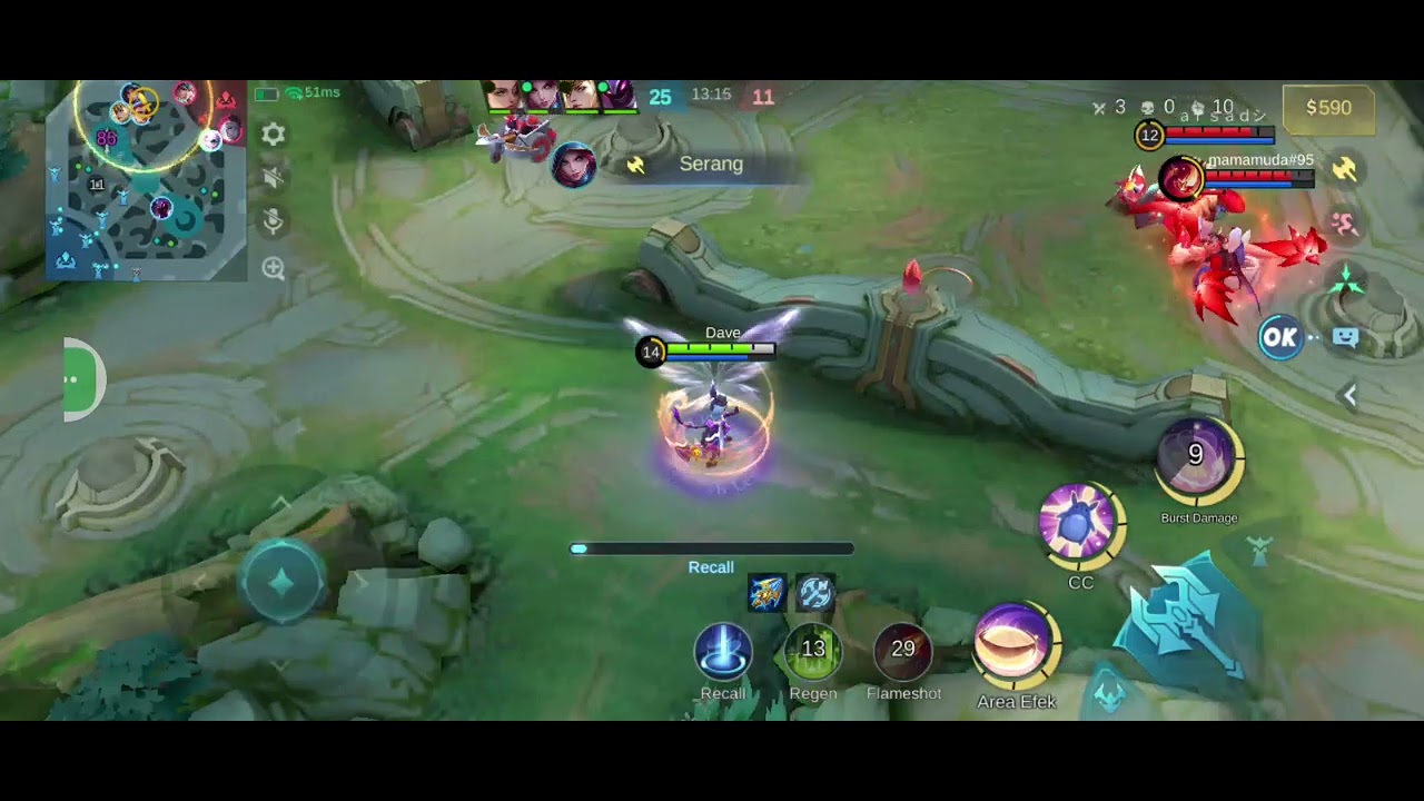 Solo rank pakai hero tengil