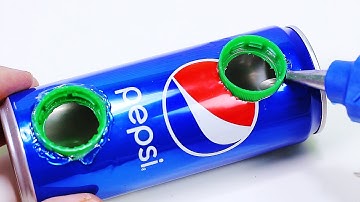 4 SIMPLE INVENTIONS Using Recycled Materials