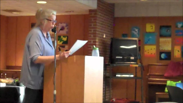 Elizabeth Kerlikowske reads her poem "Opening Para...