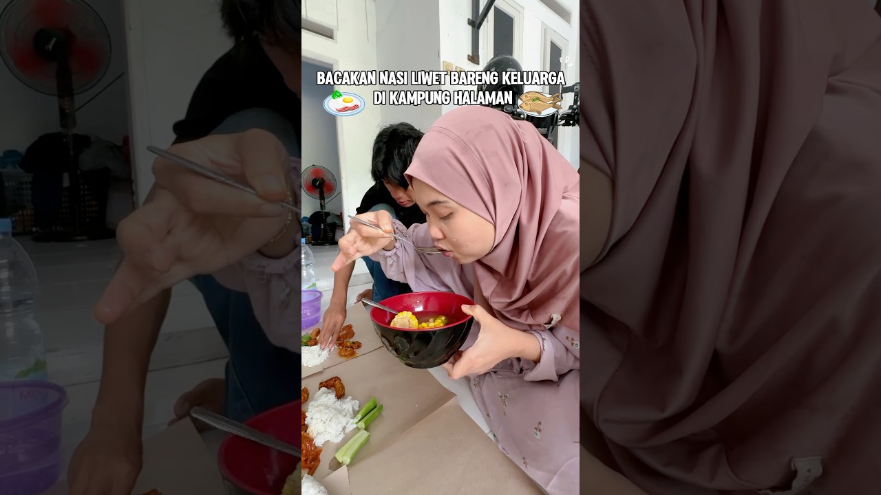 Ditempat kalian makan-makan bareng gini apa namanya? 🤔