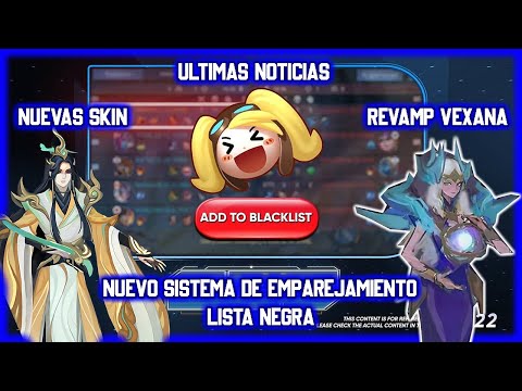 NUEVO SISTEMA DE EMPAREJAMIENTO CON LISTA NEGRA - ULTIMAS NOTICIAS DE MOBILE LEGENDS