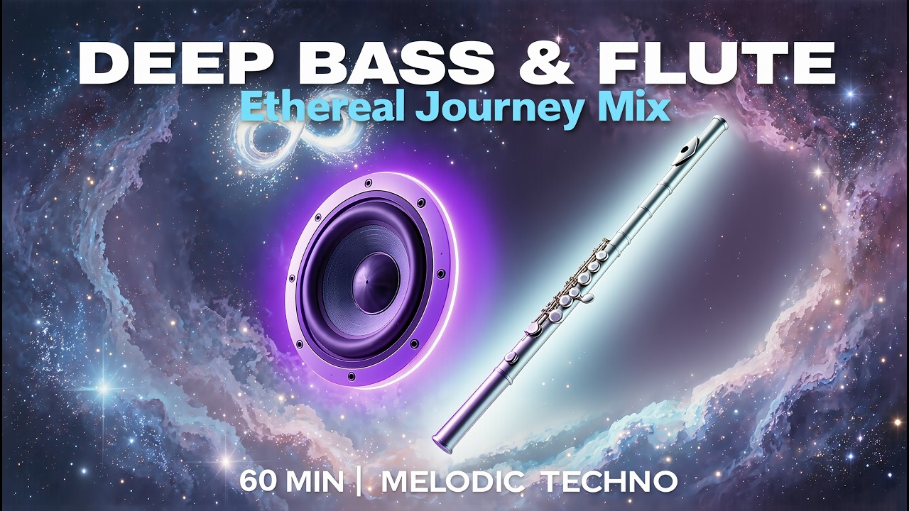 INFINITY FLOW - Deep Bass & Flute | Vol. 10 | Ethereal Melodic Techno Mix (60 Min)