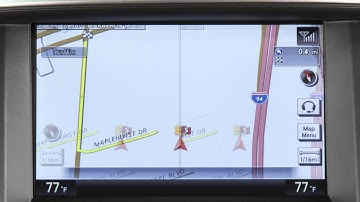 2015 Infiniti QX80 -  Map Button