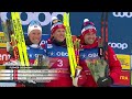 Klaebo keeps overall titles hopes alive with 50k win | FIS Cross Country World Cup 23-24