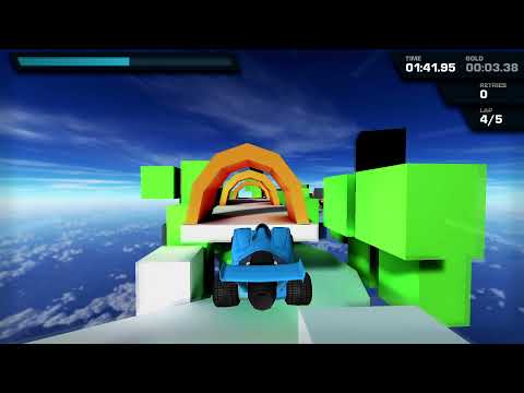 Jet Car Stunts (PS3) gameplay