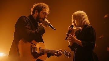 Post Malone ft. Sia – Broken Flames ( Lyrics Video)AI Music