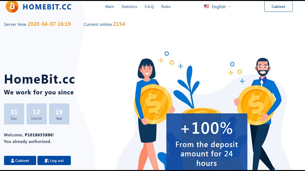 ☑️DOUBLE YOUR MONEY IN JUST 24HRS Min 0.40$ NEW doubler 2x SITE