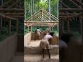 Jungle tribe insane building skills. Jungle house with a well #jungle #tribe