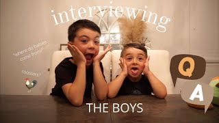 we interviewed the boys one year later!!!! 🤎 HILARIOUS | The Chavez Family
