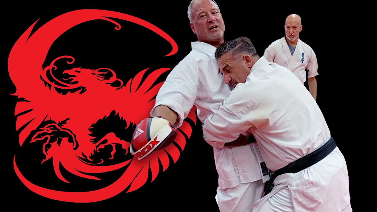 Урок по киокушин-каратэ с ханши-шиханом Энтони Кодиспоти из додзё «Путь Феникса»