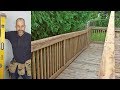 How to build a deck Part 6 Railings and Skirt How to build a deck Part 6 Railings and Skirt