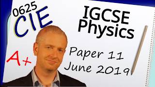 Physics Paper 1 - Summer 2019 - IGCSE (CIE 0625) Exam Practice