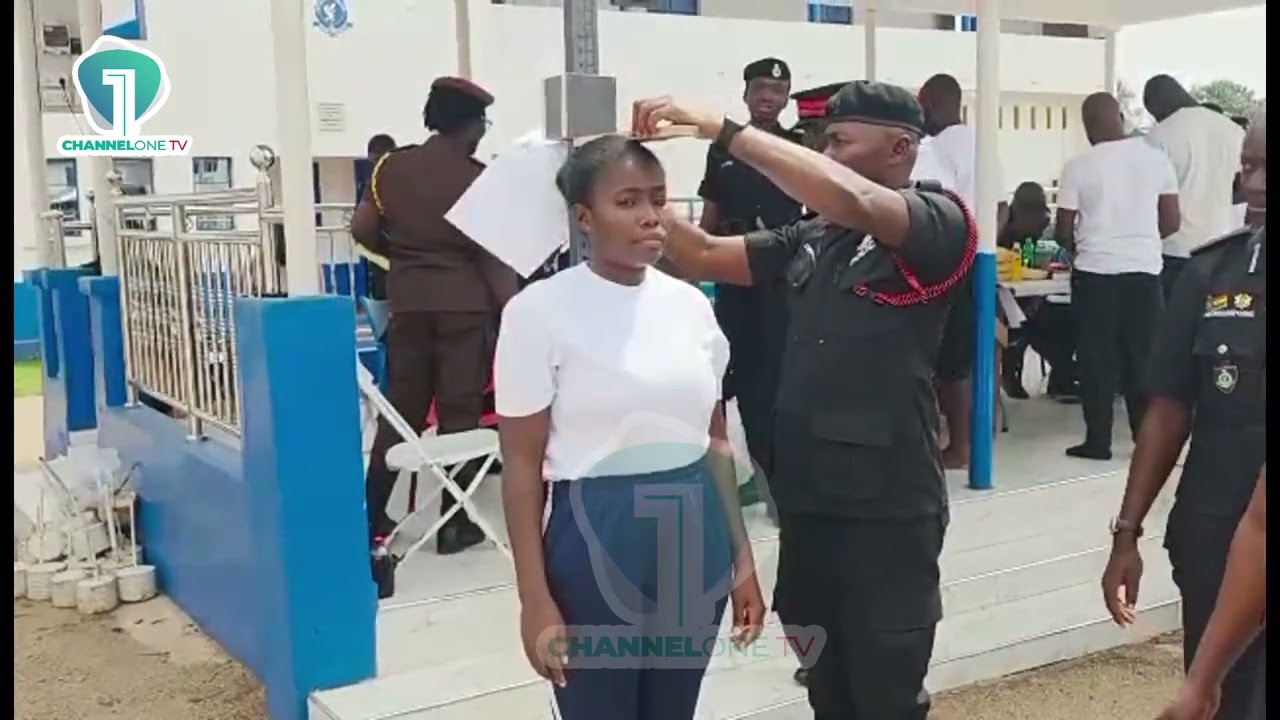 Ghana Police Service Enlistment Kicks Off in Ashanti Region with 2,000+ Recruits