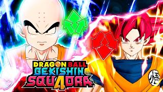 GOD GOKU NERFED AND KRILLIN BUFFS?! EARLY VERSION 1.6 PATCH NOTES IN GEKISHIN SQUADRA