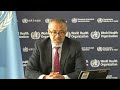 LIVE: Dr Tedros' remarks at the PAHO Directing Council / Regional Committee