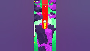 Drop Stack Ball Game Level 392 - short video - More Gaming