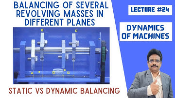 Lecture 24: Concept of Dynamic Balancing | Balancing of Several Masses Revolving in Different Planes