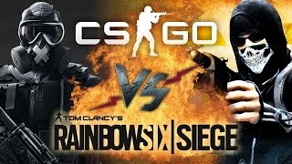 Рэп Баттл - Counter-Strike: Global Offensive vs. Tom Clancy&#39;s Rainbow Six: Siege