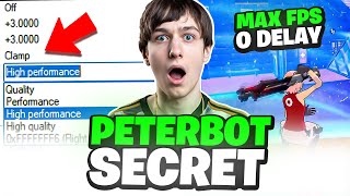 Peterbot’s Ultimate Settings for MAX FPS & 0 Input Delay in Fortnite Chapter 7! 😱 (2025)