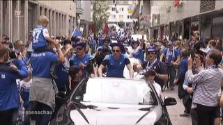 Aufstiegsparty des SV Darmstadt 98! Die Lilien steigen in die Bundesliga auf